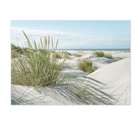 younikat 100 sous-Mains avec Motif de Dunes Mer I DIN A3 rectangulaire I sous-Main en Papier pour Table à Manger I Set de Papier I Usage Unique I Salle à Manger Cuisine Restaurant Café I dv1085