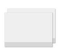 younikat Sous-main bureau A2 blanc - Bloc papier 40 feuilles à déchirer I dv1196