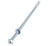 YOUNTHYE 20 pcs goujon ancrage m10 cheville beton 10mm Ancre lourde boulons et écrous d'ancrage robustes Ancrage galvanisé pour charges lourdes lot de Goujon à expansion M10x220mm