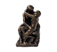 your castle Miniature Le Baiser d'Auguste Rodin - Réplique de qualité supérieure dans une boîte cadeau (10 cm)