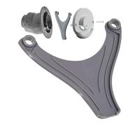 Your Day Mate Ecoulement d'eau de Condensation pour Chauffage de Caravane, 1 pièce, Compatible avec TRUMA pièce de cheminée ZR80, 96 mm Distance Entre Les Trous, en Gris