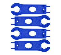 Your Day Mate Lot d'outils 4 pièces en plastique dur bleu pour serrage, kit de clés pour connecteurs solaires, connecteur pour outils de montage, connecteur avec e verrouillage