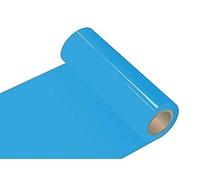 Your Design 651 Oracal Rouleau Autocollant pour Meuble Brillant 31 cm x 5 m, Bleu Clair 062, 5m (Laufmeter) x 31cm (Breite)