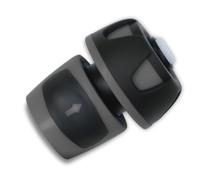 YourCasa 1 raccord de tuyau avec raccord rapide - 3/4 pouces (19 mm) avec AQUASTOP - Raccord de tuyau pour tuyau d'arrosage, connecteur de raccord de tuyau, raccord rapide, adaptateur de tuyau