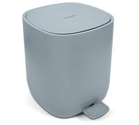 YourCasa Poubelle de salle de bain [5 l] - Design élégant - Poubelle de salle de bain - Petite - Avec couvercle et fermeture amortie - Poubelle WC - Poubelle intérieure amovible (menthe)