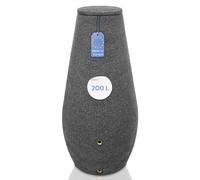 YourCasa® Récupérateur Eau de Pluie 200L [EcoDrop] Tonneau de Pluie résistant au Gel en Plastique - Filetage en Laiton et Couvercle - Réservoir d'eau de Pluie - Reservoir Eau de Pluie (Anthracite)