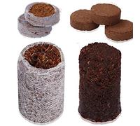 yourGEAR Lot de 50 pastilles de coco Disc Coco Disc, avec ou sans étui, pour culture en pot sans piquer de terre de coco, sans tourbe