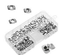 YouU 20 Série M3 M4 M5 Extrusions en Aluminium T-Nuts, Kit D'assortiment D'écrous de fixation pour Tête de Marteau, écrou 150 Pièces avec Boite