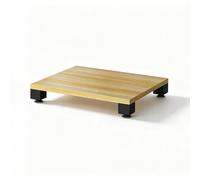 YOWLLXOF Support Rack Audio 1 à 4 Niveaux pour Rangement multimédia HiFi | Cadre métallique, amortissant, étagères modulables, haute stabilité, pour home-cinéma et console moderne(A,1 Tier)