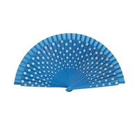 YPBEW Éventail Pliant portatif en Bois Espagnol pour Femmes, éventail à Main en Bois à de Points Vintage pour décorations de fête de Danse de Mariage Danse