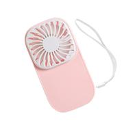 YPBEW Ventilateur portatif alimenté par Batterie, Construction, Fonctionnement à 1 Bouton, Excellent Ventilateur Portable pour Les Voyages