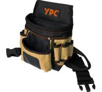 YPC BG00007BKSD - Sac banane « Presto » XL, sable-noir, 27 x 21 x 13 c