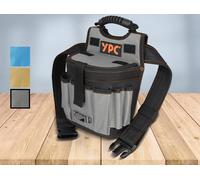YPC Rapid Sacoche Ceinture à Outils XXL - Ceinture à Outils Professionnelle, Grande Ceinture de Travail, Sacoche à Outils Imperméable avec Passants, Résistante à la Déchirure, Poignée de Transport, 11