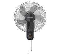 YPIOUREN Air Cooler, Ventilateur Mural Oscillant Avec Commande Par Tirette 3 Vitesses, Oscillation Horizontale À 120°, Inclinaison Verticale À 90° et 5 Pales Silencieuses