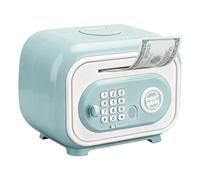 Yplkm Banque Électronique - Coffre-Fort ATM à Pièces avec Code Secret | Banque Sécurisée pour avec Code Secret et Empreinte Digitale - pour l'Épargne et Le Comptage 3-12 Ans Garçons Filles