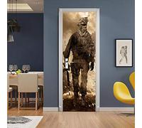 YQLKD Porte Sticker Mural Papier Autocollants De Porte Call of Duty Autocollants Muraux Autocollants Imperméables Amovibles