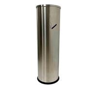 YQMHEZ Cendrier sur Pied, Cendrier D'extérieur, Cendrier pour Terrasse, en Acier Inoxydable 304, Base Solide et Résistante Au Vent