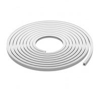 YQNISCU Canal de Bande de LED 16.4FT/5M IP67 Canal de diffuseur de LED en Silicone étanche diffuseur de lumière Flexible découpable for intérieur extérieur