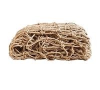 YQNISCU Filet de Support en Jute for Plantes, Filet de Ficelle en Treillis Naturel, Pois, Haricots, légumes grimpants, 79x197 Pouces