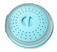 YQNISCU Housse chauffante for Four à Micro-Ondes, Multifonction en Silicone, Pliable, résistante à l'huile et aux éclaboussures, spéciale (Vert-1)(Azure-1)