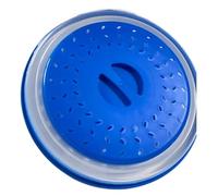 YQNISCU Housse chauffante for Four à Micro-Ondes, Multifonction en Silicone, Pliable, résistante à l'huile et aux éclaboussures, spéciale (Vert-1)(Blue-1)