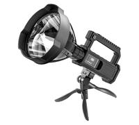 YQNISCU Projecteur Rechargeable 4 Modes Projecteur portatif à LED très Brillante avec trépied Lampe de Recherche étanche à Longue portée for la pêche, la Navigation de Plaisance et Le Camping