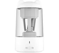 YQNISCU Taille-Crayon électrique Taille-Crayon Rapide Portable for étudiant adapté aux Crayons en Bois de 6,5 mm à 8 mm dans Les Bureaux Scolaires (Rose-1)(White-1)