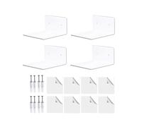 Yqqhrbm Étagères, étagère Murale, Rangement de Cuisine, Décoration Murale, Support Mural, pour Salle de Bain, blanc