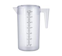 Yqqhrbm Pichet à Eau pour Réfrigérateur, Pichet D'été Résistant à La Chaleur, Bouilloire à Eau Chaude et Froide, pour Boissons, Etc, Clair