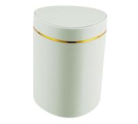 Yqqhrbm Poubelle Compacte pour Bureau, Mini-conteneur de Rangement pour Bureau à Domicile, Vert