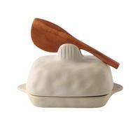 Yqqhrbm, Récipient à Beurre et Fromage avec Outil de Coupe et Couvercle.