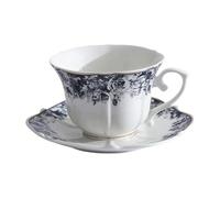 Yqqhrbm Tasse à Café, Mug à Lait, Tasse à Thé, Ensemble Tasses et Soucoupes pour Les Fêtes, Le Bureau, Le Travail et La Maison