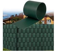 YRHOME 10 pieces de PVC rigide Bandes de protection Clôture de protection Grilles de protection Clôture pour jardin Vert