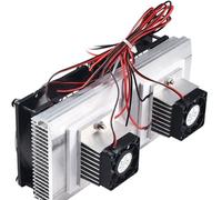 Yrhrol Mini climatiseur DC 12 V à monter soi-même, système de refroidissement thermoélectrique Peltier avec dissipateur de chaleur, module de conduction, système de refroidissement semi-conducteur