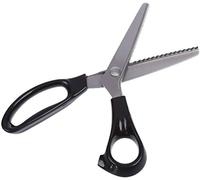 Yrlehoo Ciseaux Couture Zig-Zag Ciseaux à denteler Cranteurs de Couture pour Tissu Qualité Professionnelle
