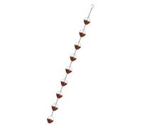 YROHGKPN Chaîne de collecte de pluie artistique avec pots de fleurs en métal, conversion facile de gouttière, expérience d'écoute relaxante, cadeau de jardin, chaîne pare-pluie en métal