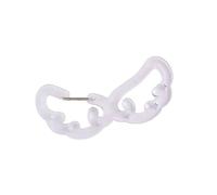 YROHGKPN Crochet porte-clés polyvalent, mousqueton en forme d'aile/étoile, accessoires de camping, boucle, boucle en acrylique, porte-clés, ailes en acrylique/mousqueton en forme d'étoile, Ailes