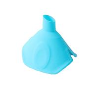 YROHGKPN Lot de 2 clips d'isolation en silicone, multifonctionnels, petit trou, entonnoir, couvercles de poignée de casserole, clip d'oreille antidérapant, outil de cuisine, protection contre les