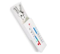 YROHGKPN Solution de rangement de clés unique pour l'extérieur, conçue comme un thermomètre pour le jardin ou le garage, caché comme thermographe