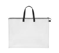 YRREATY Affiches de Scrapbook pour Organisateur de Tableau D'Affichage - Sac de Portfolio Artistique avec Poignée et Fermeture Éclair, Vinyle 19x25 Pouces