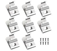 YRREATY Clips de Ceinture en Acier Inoxydable 304 pour Outils Électriques DCD985L2, Comprend des Vis et des Crochets pour Outils de Perçage (Paquet de 8).