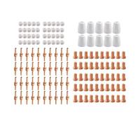 YRREATY Consommables de Découpe Plasma 140 Pièces PT-31 Compatibles avec CUT-40 CUT-50D CT-312 avec Coupeur à Torche