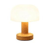 YRREATY Petite Lampe de Table en Forme de Champignon, Lampe de Bureau à Intensité Variable, Lumière Nocturne en Forme de Champignon.