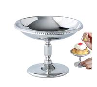 YRTUOP Coupe À Glace | Coupe À Salade Sur Pied En Acier Inoxydable - Décor De Table Élégant, Récipient Décoratif Pour Desserts, Fruits, Yaourt, Bonbons, Céréales Et Pudding