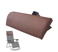 YRTUOP Oreiller de Chaise Longue, Oreiller De Chaise De Jardin, Coussin Repose Tête Ergonomique Amovible, Appui Tete Canape Fauteuil, pour Chaises, Transats, Fauteuils, 37x17cmx5cm