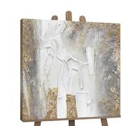 YS Peinture sur toile modern «Fantasi» | Tableau peinture modern pour la décoration intérieure Art Tableau mural peint à la main | Tableau mural à l'huile TRD002 (100×100cm)