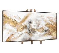YS Tableau mural peint à la main Consonance | Peinture peinte à la main pour la décoration intérieure Art Tableaux peints à la main | Tableau mural peint à la main DL026 (200x100cm)