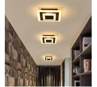 YSILLA Plafonnier LED moderne carré créatif diamant couloir escalier cuisine salle à manger salon chambre bureau blanc chaud
