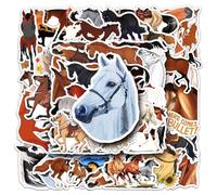 YSJCHEBS 100 Autocollants De Chevaux, Graffitis De Dessins Animés, Imperméables Créatifs, Décoratifs, De Sceau, Etc.