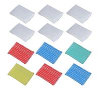 YSJCHEBS Brosses Métalliques en Treillis Métallique De 12 Pièces, Tampons À Récurer, Épurateurs, Épurateurs sans Rayures, Épurateurs Éponge, Épurateurs sans Rayures